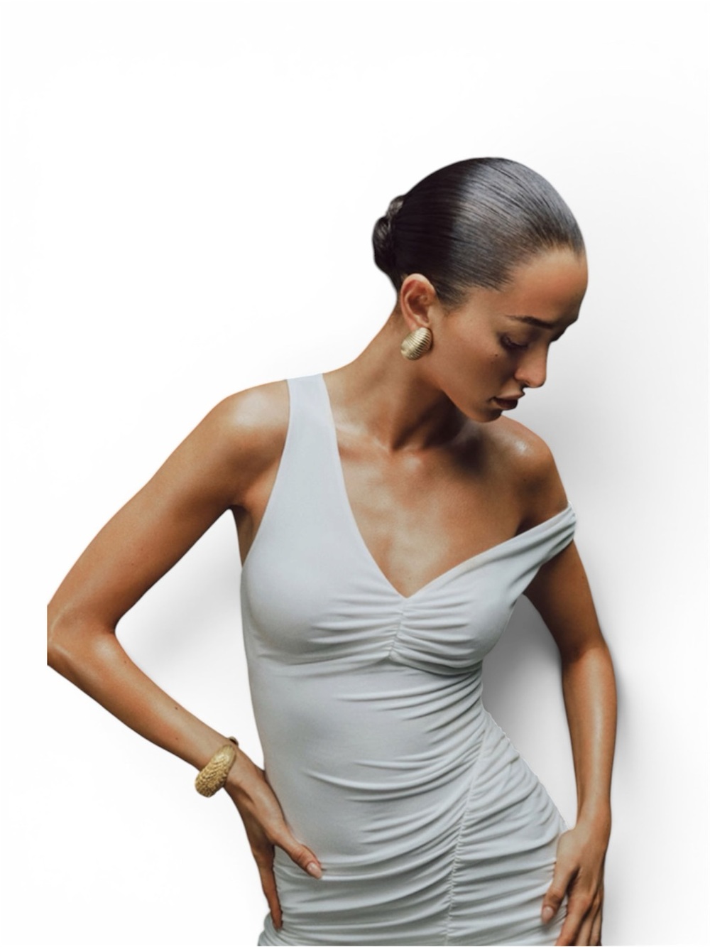 BE001 Reformation
EMMA KNIT DRESS
IVORY-